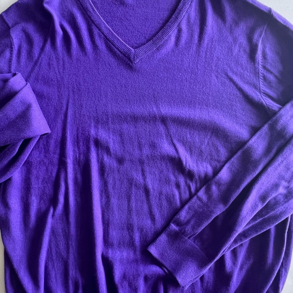 Mens IZOD cotton blend V neck sweater. XXL